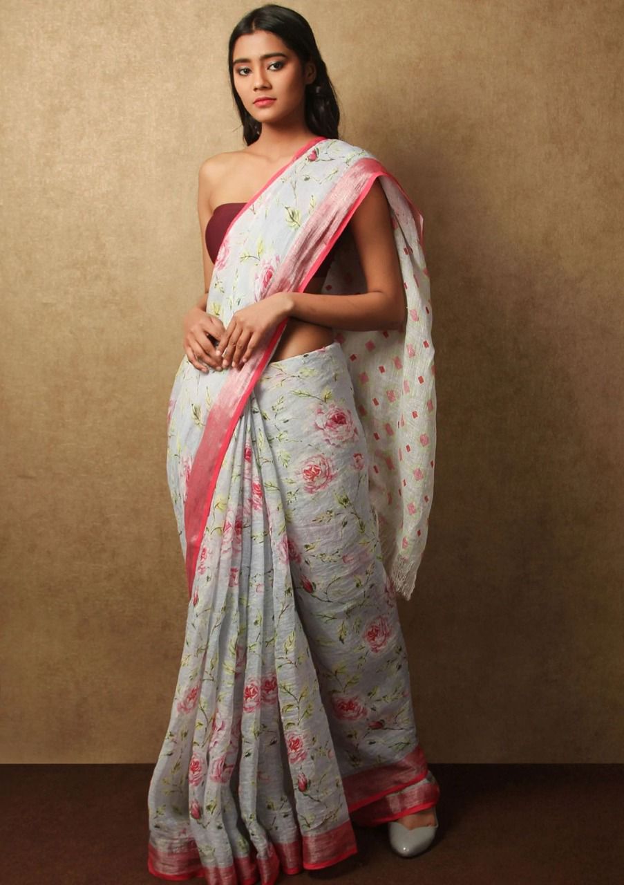 MG 134 Printed Designer Sarees Catalog